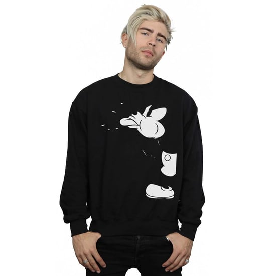 Disney Herren-Sweatshirt mit Mickey Mouse-Schnitt (Schwarz) - Image 2