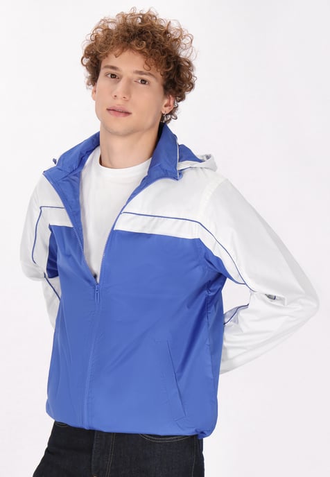 Mo Jacke Herren Königsblau Weiss - Image 3