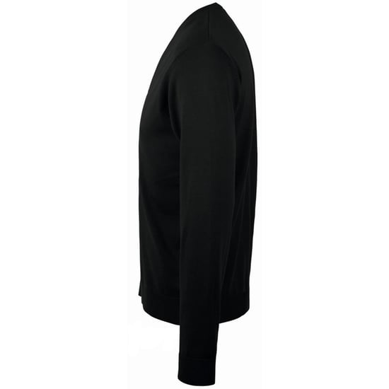 SOLS Goldene Herren Strickjacke mit V-Ausschnitt (Schwarz) - Image 3