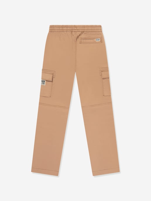 Converse Jungen Lifestyle gewebte Cargo-Jogger in Braun - Image 2