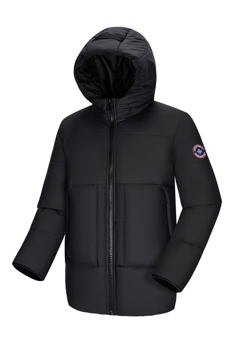Parka Levi von Subprime in der farbe Schwarz und in größe XXL. - Image 1