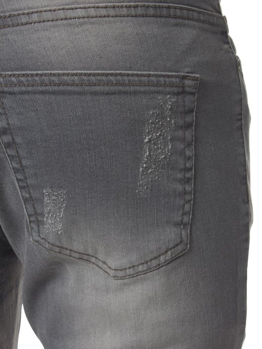 Herren Ripped Skinny Shorts - Image 5