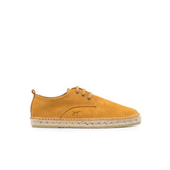 Men's Flat Espadrilles in Yellow