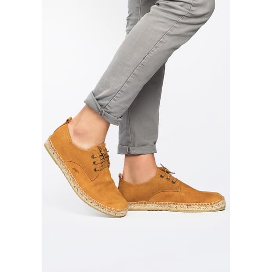 Men's Flat Espadrilles in Yellow
