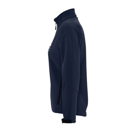 SOLS Womens/Ladies Roxy Soft Shell Jacket (atmungsaktiv, winddicht und wasserabweisend) (Abyss Blue) - Image 4