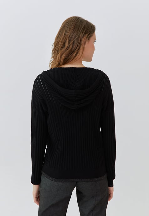 Fancy Openwork Design Cardigan