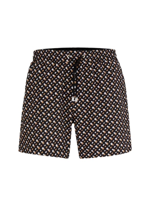 Boss Herren Badehose Microprint - Image 3