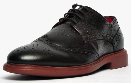 Lambretta Spencer Classic Leather Brogue Mens