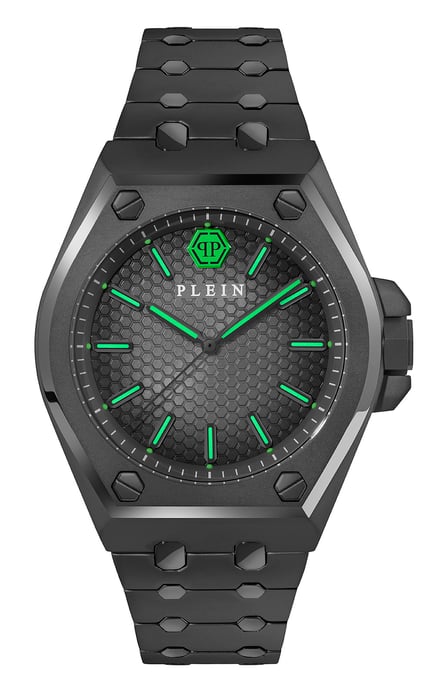 Philipp Plein Plein Extreme Gent Herren Schwarz Uhr PWPMA0524 - Image 1