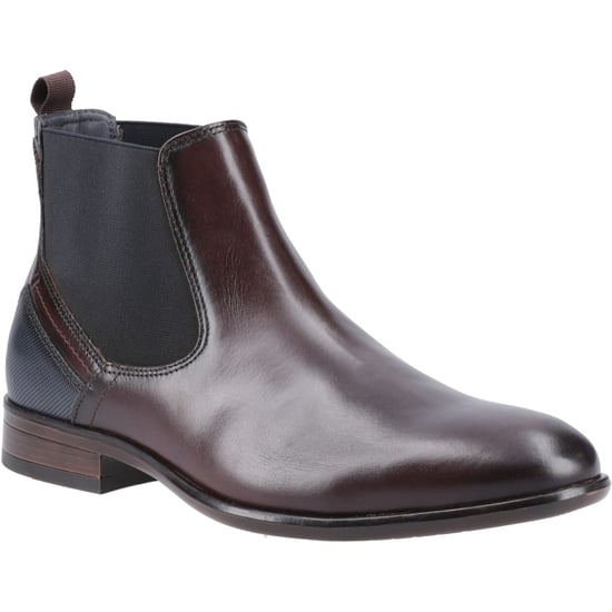 Pod Frank Leder/Textil Herrenstiefel kastanienbraun - Image 1
