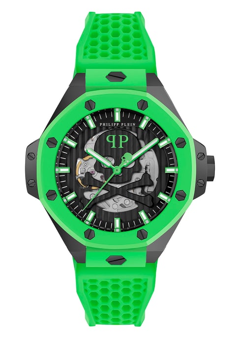 Philipp Plein Plein $keleton Royal Herren Grün Uhr PWPFA0624 - Image 1