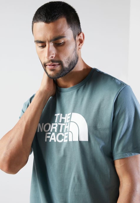 The North Face Mens T Shirt SS Easy Tee Sturm Blau - Image 3