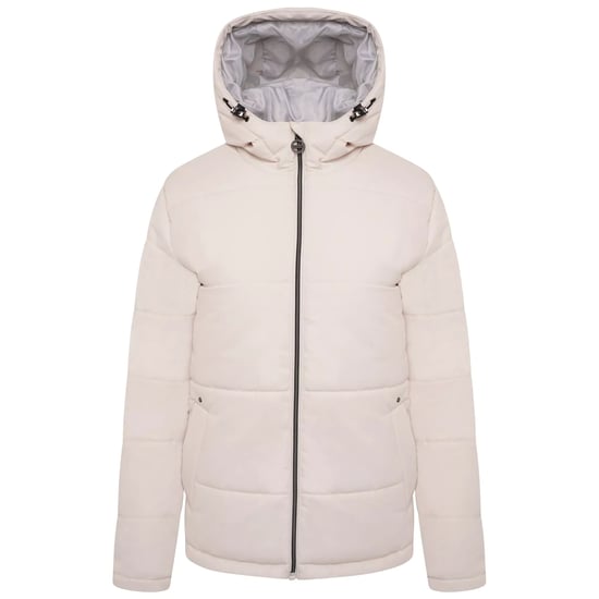 Dare 2B Womens/Ladies Luxuriate Waterproof Padded Jacket (Barley White)