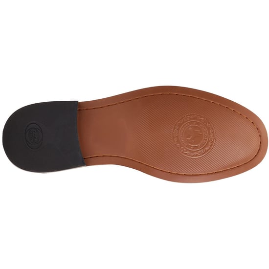 Base London Madison Leder Herren schwarze Mokassins - Image 3