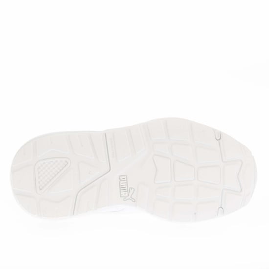 Boy's Puma Juniors Vis2k Trainers in White - Image 4