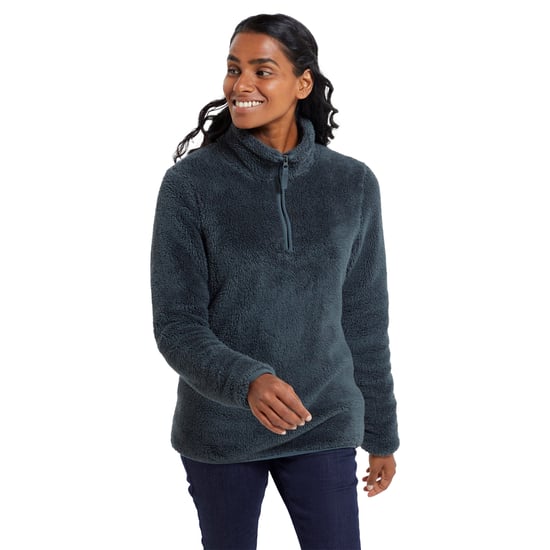 Mountain Warehouse - Fleece-Oberteil mit kurzem Reißverschluss für Damen (Grün) - Image 5