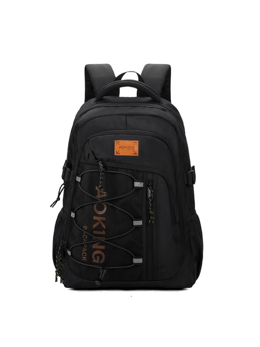 Aoking Rucksack Unisex BLACK - Image 1
