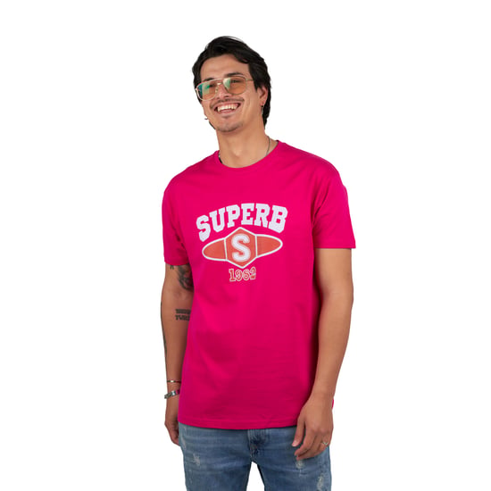 University SPRBCA-2201 men's short sleeve round neck T-shirt