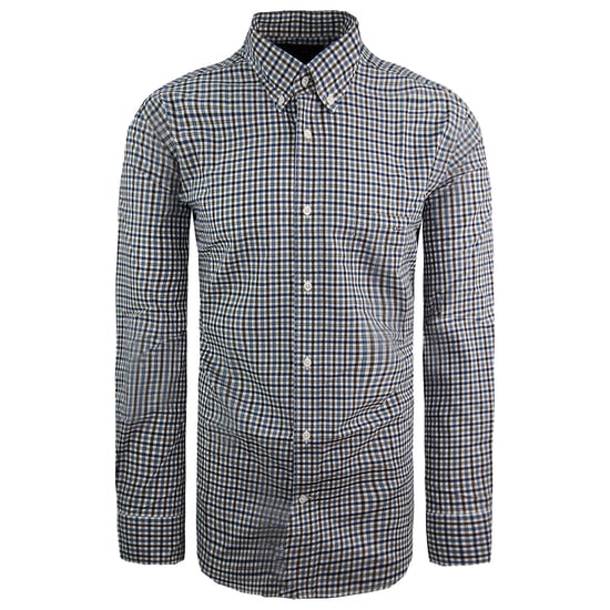 Eden Park Regular Herren-Twillhemd in Blau - Image 1