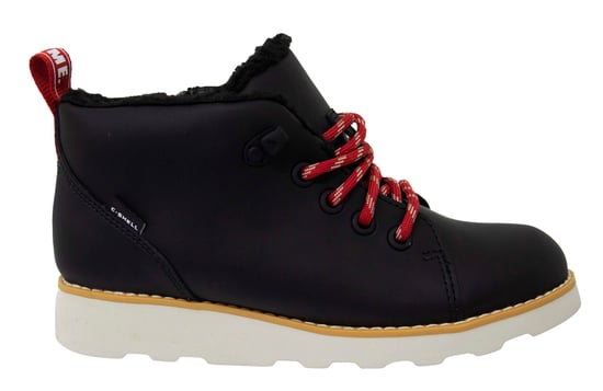 Clarks Tor Hiker Kids Black Boots