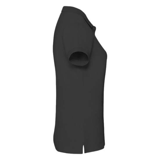 Russell Damen Stretch Polo-Shirt, Kurzarm (Schwarz) - Image 3