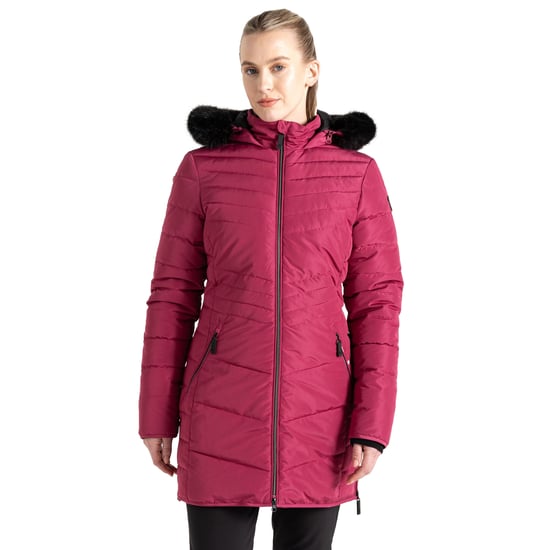 Dare 2B - "Striking IIII" Steppjacke Midi-Länge für Damen (Hortensie Rosa) - Image 4