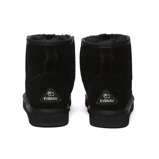 EVER AU Australia Women Ostrich Leather Short Boots