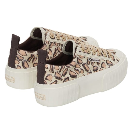 Superga - Damen Sneaker "2631", Giraffen-Muster (Natürliches Beige) - Image 2