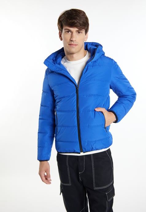 Mo Wattierte Winterjacke Herren Blau - Image 3