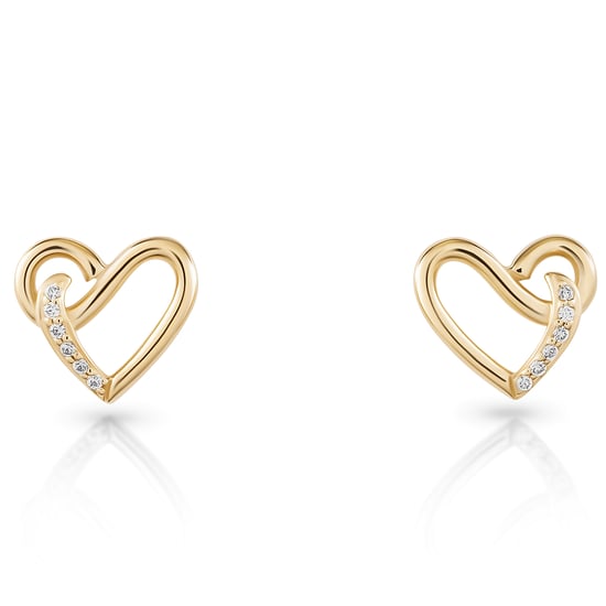Orphelia 'Ida' Ohrstecker für Damen aus 925er Sterlingsilber - Gold ZO-7521/G - Image 4