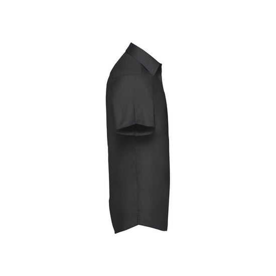 Russell Collection - Hemd für Herren kurzärmlig (Schwarz) - Image 3
