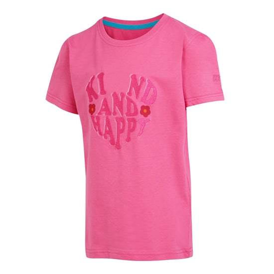 Regatta Childrens/Kids Bosley VII Text T-Shirt (Flamingo Pink)