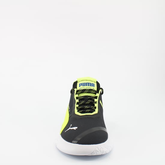 Puma Replicat-X Circuit Black Synthetic Mens Lace Up Trainers 306460 04