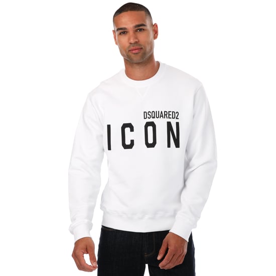 Sweat Icon DSquared2 Pour Homme en Blanc - Image 1