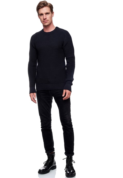 Rusty Neal Pullover Casual Fit Blau - Image 3