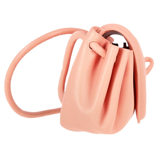 Bottega Veneta Kleine Schnabel Umhängetasche aus pinkem Leder - Image 2