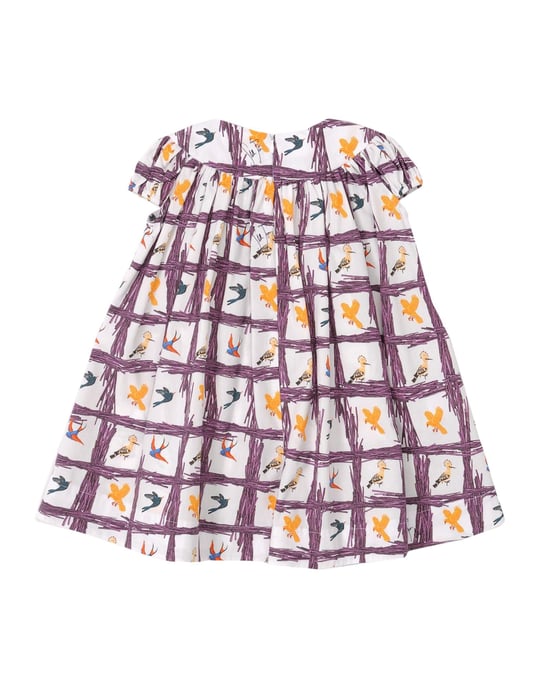 Stella Jean Girls' White Cotton Dress