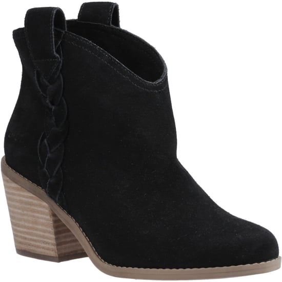 TOMS Constance Leder Damen Schwarz Stiefel - Image 1
