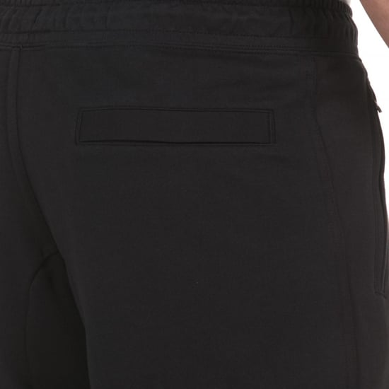 Nike Herren Fleece Sweat Shorts Schwarz - Image 4