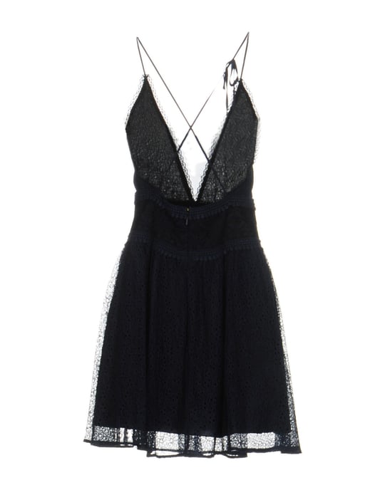Pinko Dark Blue Short Dress
