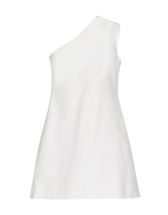 Victoria Beckham White Sleeveless Dress