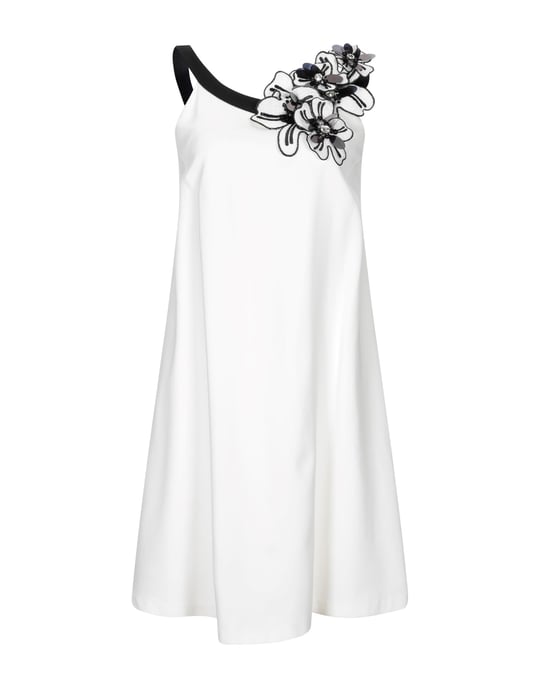 Maria Grazia Severi White Sleeveless Dress