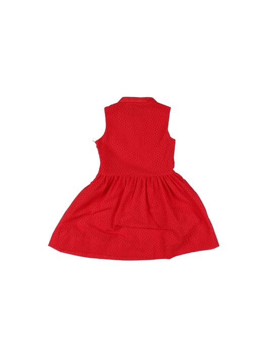 Sonia Rykiel Red Girls' Cotton Dress
