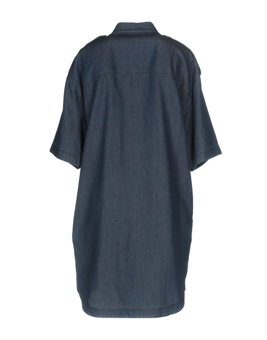 Love Moschino Blue Denim Shirt Dress