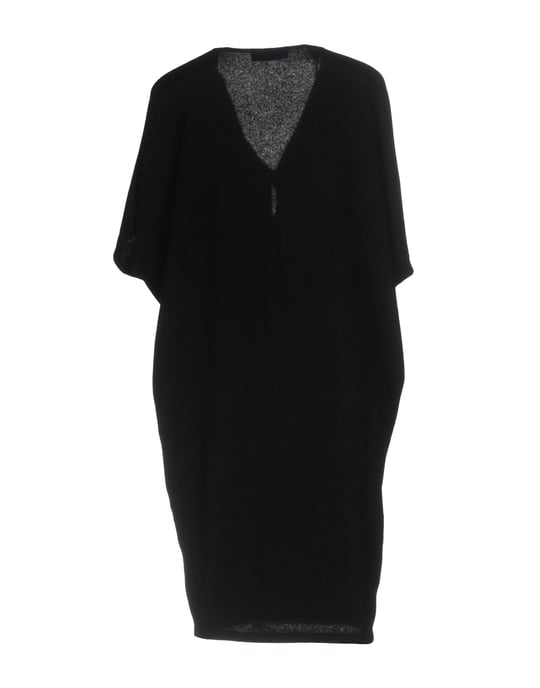 Stefanel Black Cashmere Knit Dress