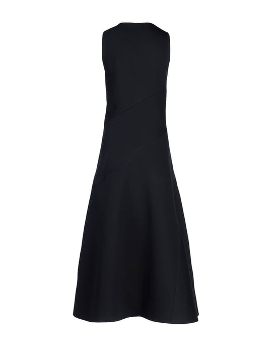 Donna Karan Black Modal Sleeveless Dress