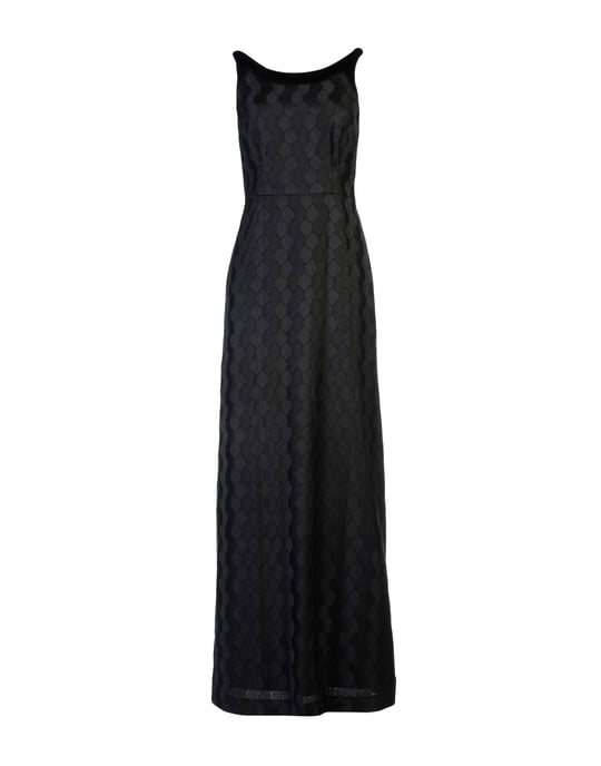 Merchant Archive Black Sleeveless Full Length Dress