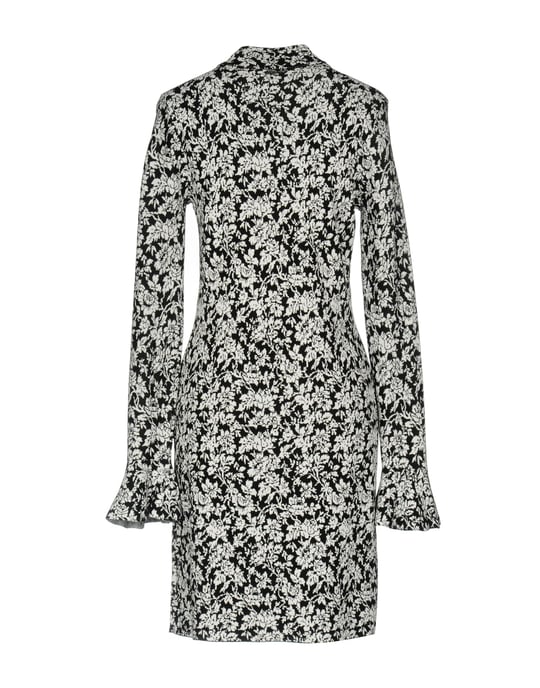 Michael Michael Kors Floral Design Knit Short Dress
