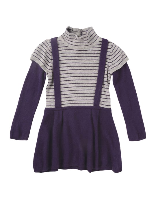 BODYSUITS & SETS Armani Junior Dark purple Girl Viscose