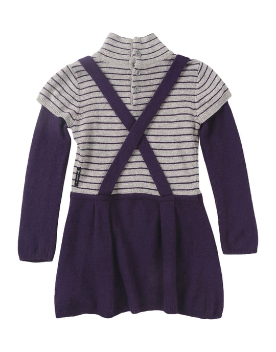 BODYSUITS & SETS Armani Junior Dark purple Girl Viscose